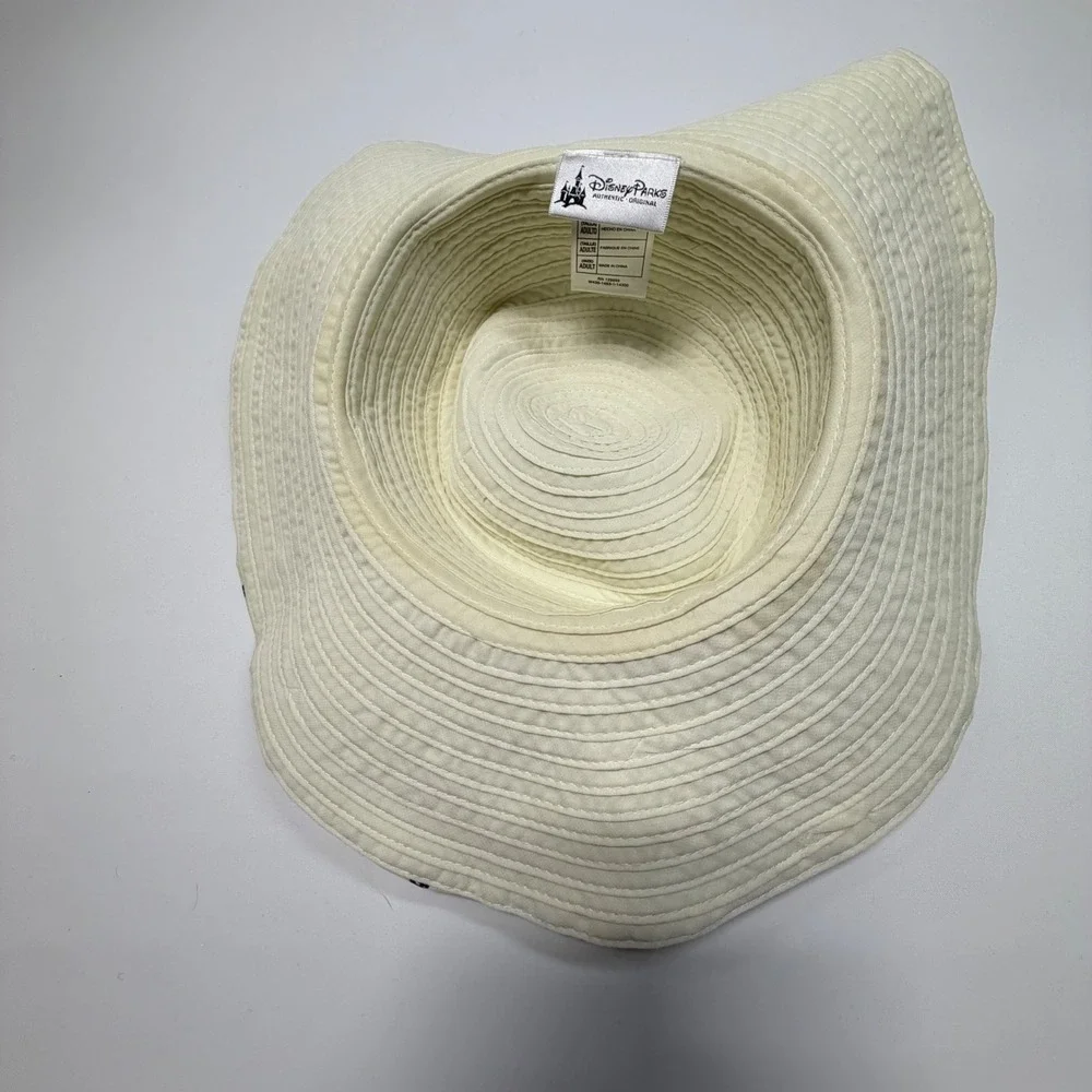 Disney Parks Minnie‎ Mouse Polka Dot Bucket Hat Cream Adult